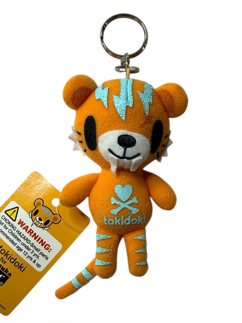 Tokidoki x Onitsuka Tiger orange keychain